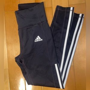 Adidas high rise leggings - XS - gray